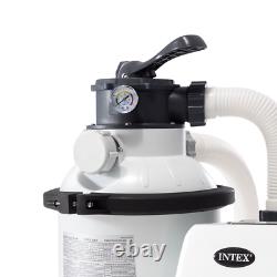 10 Inch Krystal Clear Sand Filter Pool Pump 1500 Gph Motor 1200 GPH System Flow