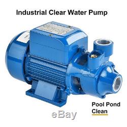 1/2HP Centrifugal Clear Water Pump Industrial Clean Pool Pond Farm 2100L/H 110V