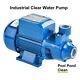 1/2hp Centrifugal Clear Water Pump Industrial Clean Pool Pond Farm 2100l/h 110v