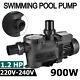 1.2hp Swimming Pool Pump In/above Ground 900w Motor Strainer Hayward Replacemen