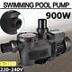1.2hp Swimming Pool Pump Spa Water 220 Volt Outdoor Above Ground Strainer Motor
