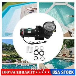 1.5HP 1Speed IN GROUND Swimming POOL PUMP MOTOR Strainer Above Inground 115/230V