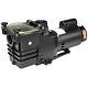 1.5hp High-flow Pool Pump Swimming Spa Dual Speed Motor Above In Ground, 230v
