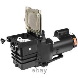 1.5HP High-Flow Pool Pump Swimming Spa Dual Speed Motor Above In Ground, 230V