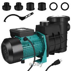 1.5HP Swimming Pool Pump Motor withStrainer Sand Filter Generic In/Above Ground