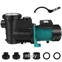 1.5HP Swimming Pool Pump Motor withStrainer Sand Filter Generic In/Above Ground