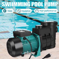 1.5HP Swimming Pool Pump Motor withStrainer Sand Filter Generic In/Above Ground