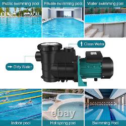 1.5HP Swimming Pool Pump Motor withStrainer Sand Filter Generic In/Above Ground