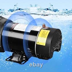 1.5HP Swimming Pool Water Pump Above Ground Motor Strainer Efficient