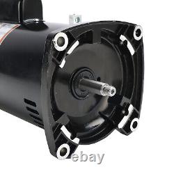 230V 2 HP Swimming Pool Pump Motor USQ1202 Square Flange New