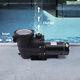 2hp Swimming Pool Pump Motor 110-120v Hayward Withstrainer In/above Ground Hi-flow