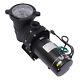 2.0hp Swimming Pool Pump In/above Ground & Motor Strainer Filter Basket