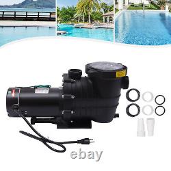 2.0HP Swimming Pool Pump In/Above Ground & Motor Strainer Filter Basket