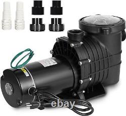 2.0HP Swimming Pool Pump Motor Strainer With Cord In/Above Ground Hi-Flo