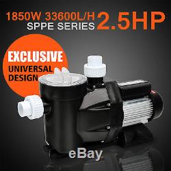 2.5HP Above Ground Swimming Pool Pump Motor Outdoor 8876GPH With Strainer