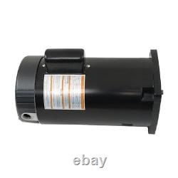 2 HP 3450 RPM 10A Frame 230V Square Flange Pool Single Speed Motor # B2855