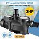 3hp High Speed In Ground Swimming Pool Pump Motor Energy Saving