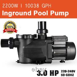 3HP In/Above Ground Swimming Pool Pump Motor for Hayward with Strainer 10038GPH