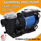 3hp Swimming Pool Pump In/above Ground Motor For Hayward Strainer Basket 2200w