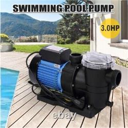 3HP Swimming Pool Pump In/Above Ground Motor For Hayward Strainer Basket 2200w