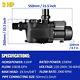 3.0 Hp For Hayward Swimming Pool Pump Motor Withstrainer Generic In/above Ground