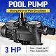 3.0 Hp Swimming Pool Pump In/above Ground Motor Withstrainer Basket 220-240v