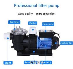 3.0 HP Swimming Pool Pump Spa Water 220 Volt Outdoor Above Ground Strainer Motor