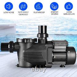 3.0 HP Swimming Pool Spa Water Pump 220 Volt Outdoor Above Ground Strainer Motor