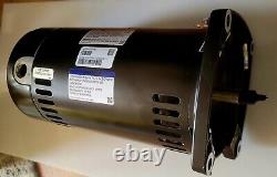 48Y Square Flange 1/2 HP Full Rated Pool Filter Motor, 13.4/6.7A 115/230V