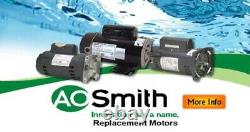 A. O. Smith Century B2847 Full Rate 3/4 HP 3450RPM Single Speed Pool Pump Motor