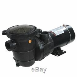 Above-Ground 1.5hp Swimming Pool Water Pump Motor Outdoor Strainer Spa 3450 RPM