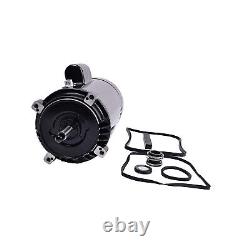 Black Pool Pump Motor for Hayward Super Pump 2 HP withGO-KIT-3 SP2615X20 UST1202
