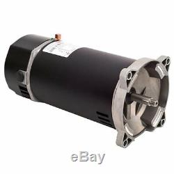Bluffton B1247 2 HP Up Rated Single Speed Threaded Replacement Pool Pump Motor