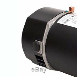 Bluffton B1247 2 HP Up Rated Single Speed Threaded Replacement Pool Pump Motor