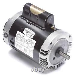 CENTURY B122 Motor, 1 HP, 3,450 rpm, 56C, 115/230V