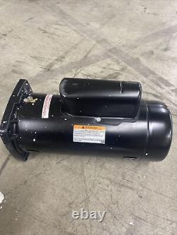 CENTURY USQ1202 Square Flange 2 HP Up-Rated 48Y Pool Filter Motor Y1207
