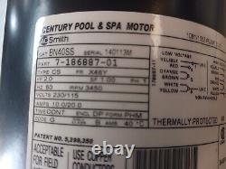 Century Pool & Spa Motor #BN40SS 2 HP 3450 RPM 115/230 Volt