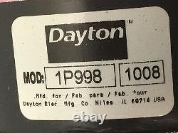 Dayton 1HP Pool/Spa Pump, Capacitor Start, 13.4/6.7 Amps Emerson Motor 115/230V