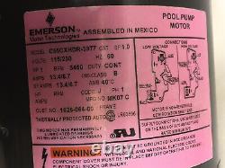 Dayton 1HP Pool/Spa Pump, Capacitor Start, 13.4/6.7 Amps Emerson Motor 115/230V