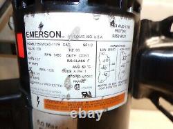 Emerson 5 HP 1 Phase Ac Pool/spa Pump Motor 230 Vac 1725/3450 RPM 2 Speed