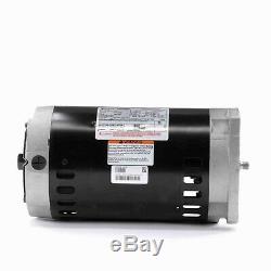 H635 Century 1HP Pool Pump Electric Motor, 3600RPM 56Y 208-230/460V 3-Phase