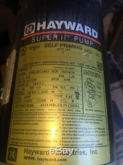 Hayward 1.5 HP Super II pool pump (motor only)