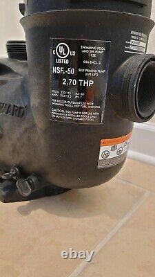 Hayward TRISTAR pool pump 2.5 HP with TWO SPEED MOTOR NEW expert line SP3220X252