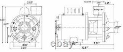 Hot Tub Spa Circulation Pump 48Frame LX Motor 115V OR 230V/60Hz Pool Heat Pumps