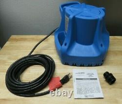 Little Giant APCP-1700 Automatic Swimming Pool Cover Submersible Pump, 1/3-HP