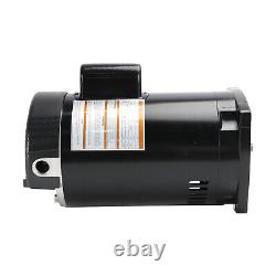 NEW B2853 1HP 230V / 115V Single Speed Square Flange Pool Pump Motor