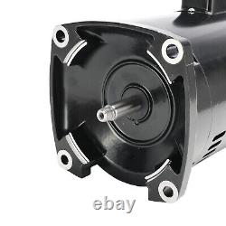 NEW B2853 1HP 230V / 115V Single Speed Square Flange Pool Pump Motor