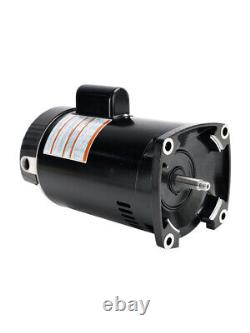 NEW B2853 1HP 230V / 115V Single Speed Square Flange Pool Pump Motor