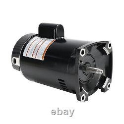 NEW B2853 1HP 230V / 115V Single Speed Square Flange Pool Pump Motor