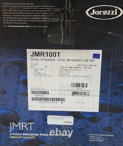 NEW Jacuzzi JMR100T TEFC 1 HP Threaded Single Speed Pool Motor K55MWKLP-3279